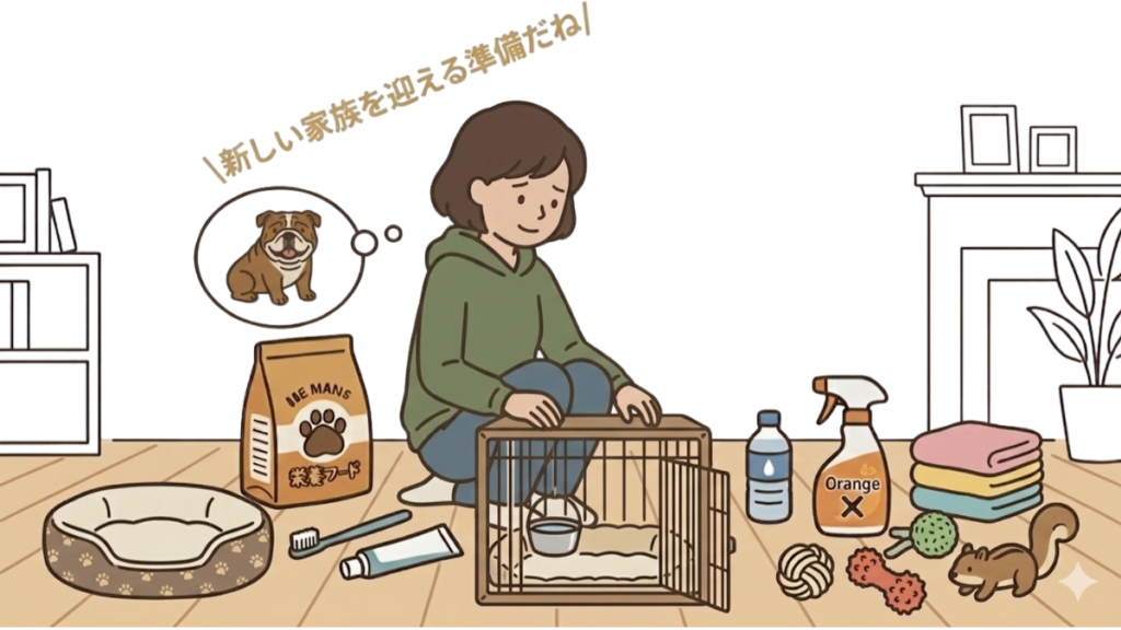新しい家族を迎える準備、何から始めればいい?繁殖引退犬特有の注意点や、実際に揃えて良かったケア用品・費用を網羅しました。愛犬との生活で分かった「本当に必要なもの」をまとめたチェックリストは必見です。事前の準備で不安を解消し、愛犬との絆を深める第一歩を踏み出しましょう。