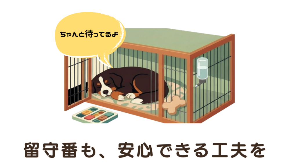外出中、愛犬が寂しがっていないか不安で胸が痛みませんか？特に分離不安を抱える子にとって、お留守番は大きな試練です。本記事では、愛犬がケージで穏やかに過ごすための「安心の作り方」を解説。飼い主さんの罪悪感を「安心」に変える工夫をお伝えします。