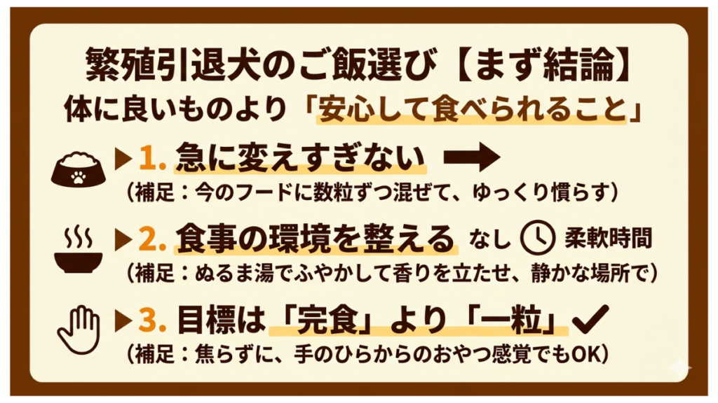 愛犬の元気がなかったり、突然体調を崩したりして病院へ連れて行くべきか迷っていませんか？この記事では、脱水チェックや嘔吐、下痢に血が混じるなど、見逃せない3つの危険サインを解説。我が家の愛犬の体験をもとに、冷静に判断するための目安がわかります。