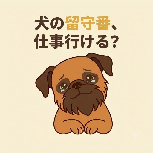 愛犬を置いて仕事へ行くのが怖くて悩んでいませんか？玄関に向かうたび「また吠え続けるかも」と不安になりますよね。わが家の愛犬も最初は姿が見えないだけで部屋を探し回りました。今日を乗り切る応急処置と、少しずつ安心感を育てるしつけ方法をお伝えします。
